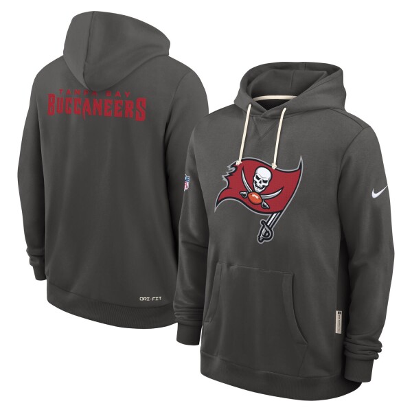 Nike Pánská mikina Tampa Bay Buccaneers NFL 2025 Sideline Standard Issue Hoodie Velikost: XL