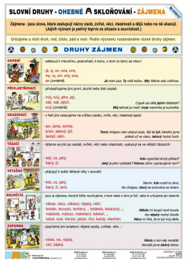 Slovní druhy - Zájmena