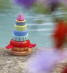 Orange Tree Toys Dřevěná skládací věž - Krab