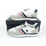 U.S. Polo ASSN. M NOBIL006-WHI sportovní obuv 42