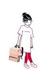 Dětský batoh Reisenthel Backpack kids Cats and dogs rose