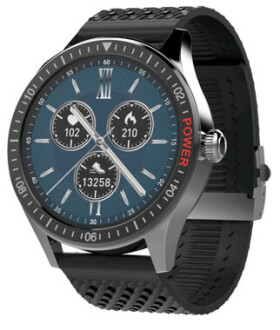 CARNEO Prime GTR černo-stříbrná / chytré hodinky / IPS / IP68 / 1.3" (8588007861302)