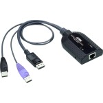 Roline 12.04.1089 USB 2.0 aktivní prodlužovací adaptér černý (black), prodlužovací, USB 2.0, 5m, USB A(M), naUSB A (F)