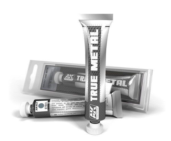 AK Interactive AK457 true Metal Steel 20 ml