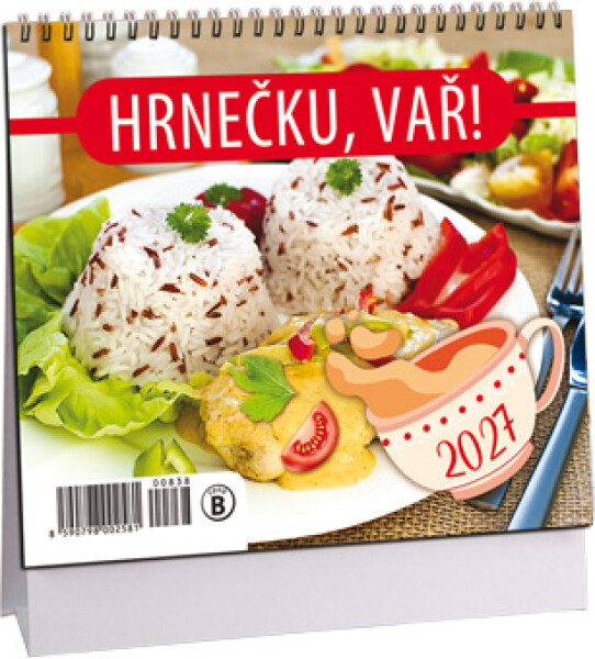 Stolní kalendář mini 2027 Aria Hrnečku, vař