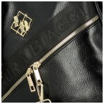 Stylová dámská koženková crossbody kabelka LB Alysia, černá