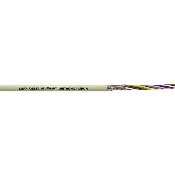 LAPP 37606/500 datový kabel UNITRONIC® LiHCH 6 x 0.5 mm² šedá 500 m