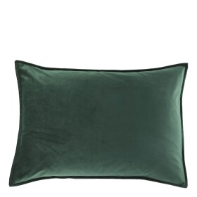 Chic Antique Sametový povlak na polštář Aix Forest Green 50 × 70 cm, zelená barva, textil