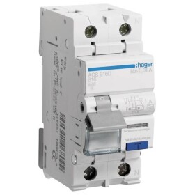 Hager ACS916D proudový chránič/elektrický jistič 2pólový 16 A 0.01 A 240 V