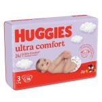 Huggies Ultra Comfort Mega 3, 4-9 kg, 78 ks