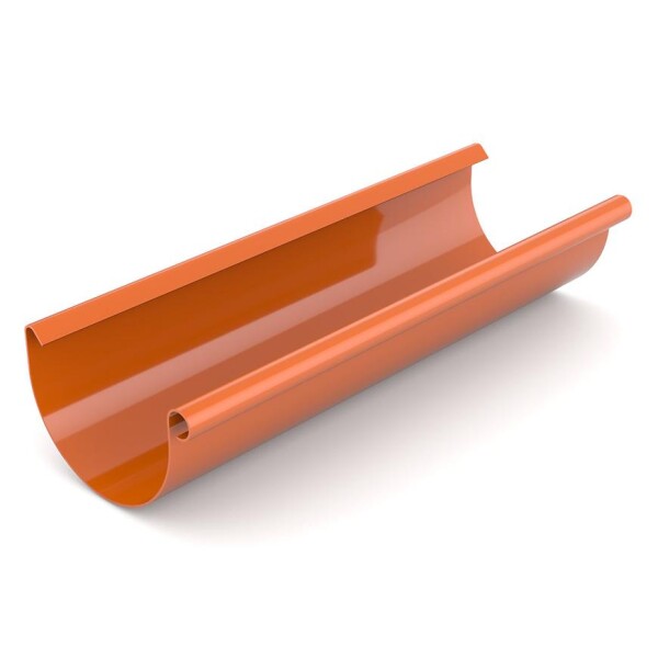 Okapový žlab 125 mm 4 m Bryza cihlová