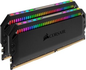 Corsair Dominator Platinum RGB 64GB černá / 2x32GB / DDR4 / 3600MHz / PC4-28800 / CL18-19-19-39 / 1.35 V / XMP2.0 (CMT64GX4M2C3600C18)