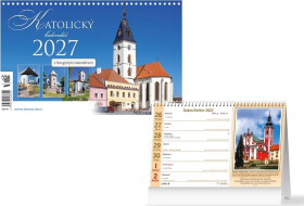 Kalendář 2027 stolní Katolický