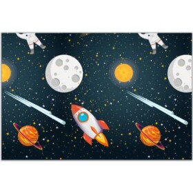 Ubrus na stůl 180x120cm Vesmír - Procos