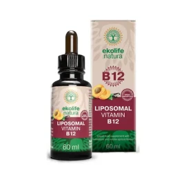 Ekolife Natura Liposomal Vitamin B12 60 ml (Lipozomální vitamín B12) (11811)