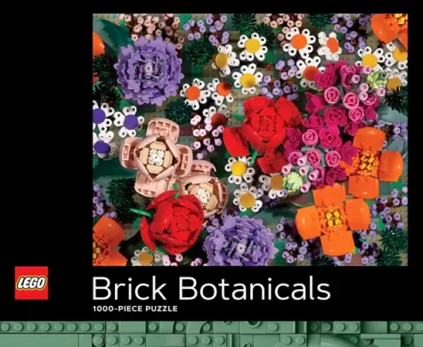 CHRONICLE BOOKS Puzzle LEGO® Botanické rostliny