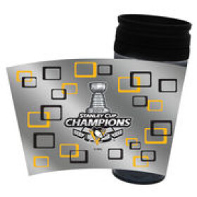 The Memory Company Pittsburgh Penguins 2017 Stanley Cup Champions 16oz. Snap Fit Tumbler
