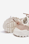 Sportovní boty sneakers dětské béžové Tilvianea 36