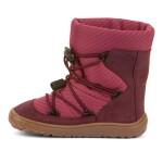 Dívčí zimní barefoot boty TEX TRACK WOOL Bordeaux Froddo G3160251-6 - 39