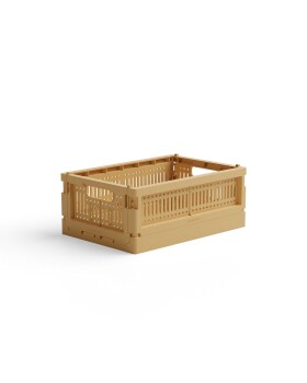 Skládací přepravka mini Made Crate - fudge