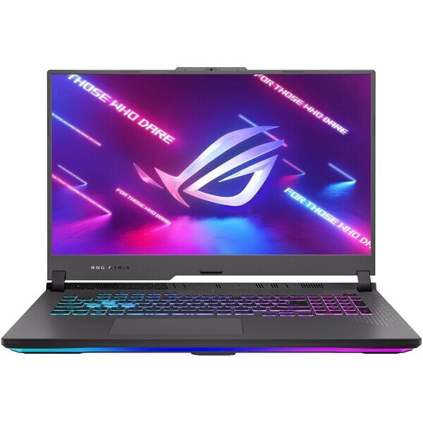 ASUS ROG Strix G17 šedá / 17.3" WQHD / 240Hz / AMD Ryzen 9 7845HX 3.0GHz / 32GB / 1TB SSD / Nvidia RTX 4070 8GB / W11H (G713PI-LL044W)