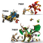 LEGO LEGO® NINJAGO® 71857 Souboj nindža vozidel a domek na stromě