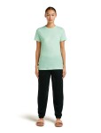 Dámské merino triko s krátkým rukávem ICEBREAKER Wmns 150 Tech Lite III SS Tee Hike Path, Mint velikost: XL