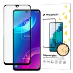 Wozinsky Tvrzené sklo pro TCL 30 Plus černé / Ochranné sklo / Full Glue / Case friendly