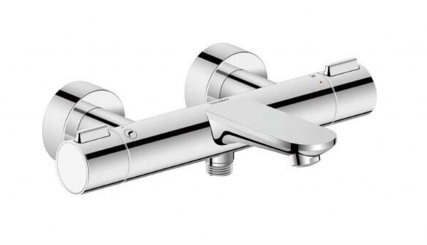 DURAVIT - Wave Termostatická vanová baterie, chrom WA5220000010