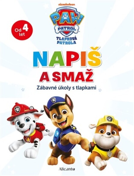 Tlapková patrola - Napiš a smaž