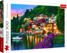 Trefl Puzzle Itálie Jezero Como / 500 dílků - Trefl