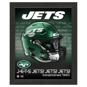 Obraz New York Jets NFL Team Helmet