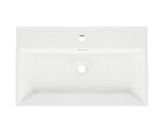 Umyvadlo SAT Cube Way 75x42 cm otvor pro baterii uprostřed SATCW7542 SATCW7542