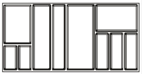 Agoform příborník Sky 1000 barva: antracit