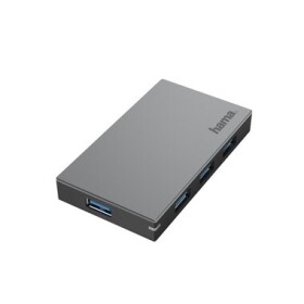 Hama USB 3.0 Hub 1:4 / rychlé nabíjení / včetně kabelu a síťového zdroje (200115-H)