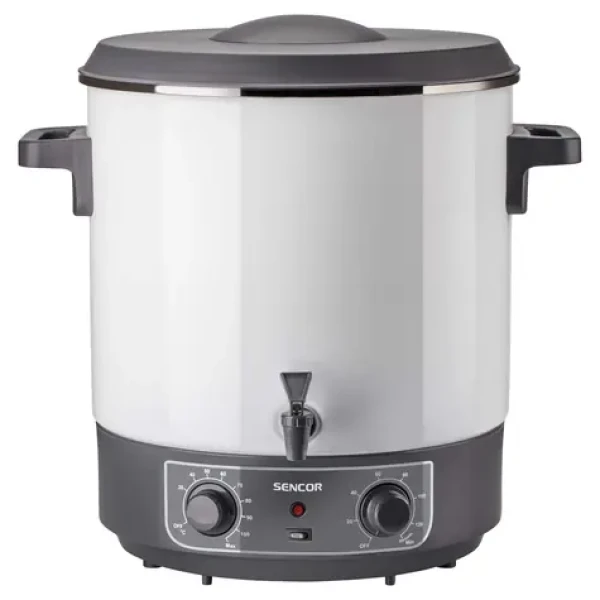 SENCOR SPP 2100WH bílá / Zavařovací hrnec / 27 L / 1800W (8590669225590)