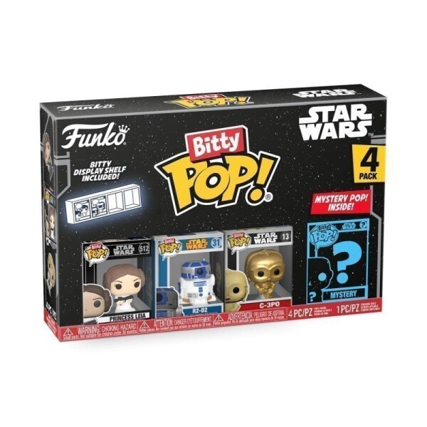 Funko Bitty POP: Star Wars - Leia (4pack)