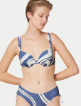 Dámská plavková podprsenka Summer Allure WP BLUE modrobílá 0032 TRIUMPH BLUE