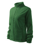 Jacket fleece dámský lahvově zelená 06 (brand label) L