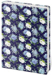 Zápisník Vario A4 Floral - linkovaný XL