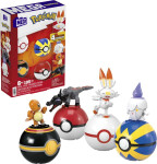 Mega Pokémon trenérský tým s ohnivým typem - Mattel