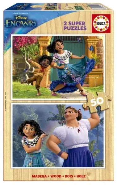 EDUCA Dřevěné puzzle Encanto