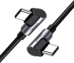UGREEN US323 kabel USB-C na USB-C 2 m černá / 60 W (UGR1091BLK)
