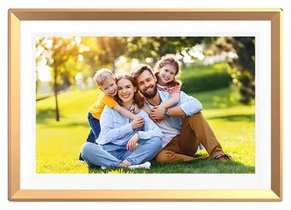 Arzopa D10 zlatá / Digitální fotorámeček / 10,1" / 1280x800 / 32GB / WiFi (D10,1 Gold)