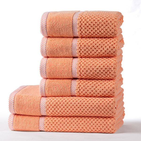 Sada froté ručníků a osušek MODENA meruňová 6 ks