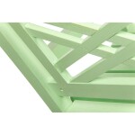 Tempo Kondela Dřevěná zahradní lavička Fabla, 124 cm světle zelená