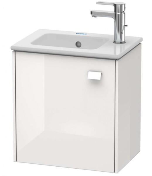 DURAVIT - Brioso Umyvadlová skříňka 44x42x29 cm, levá, 1 dvířka, lesklá bílá BR4000L2222