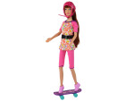 Mamido Sada panenek Lucy se skateboardem růžová