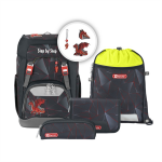 Školní batoh pro prvňáčky 5dílný set, Step by Step GRADE Drak Drako