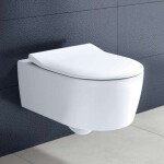 VILLEROY & BOCH - Avento Závěsné WC se sedátkem SoftClosing, DirectFlush, CeramicPlus, alpská bílá 5656RSR1